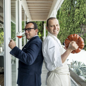 i fratelli favalli del ristorante aquariva, padenghe sul garda